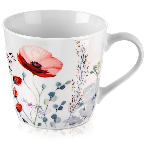 Becher aus porzellan blumen - porzellan,