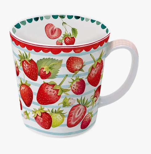 Tasse sommerlaune erdbeeren - tasse,