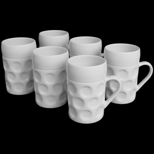 Kaffeebecher bierkrugoptik - 6x,