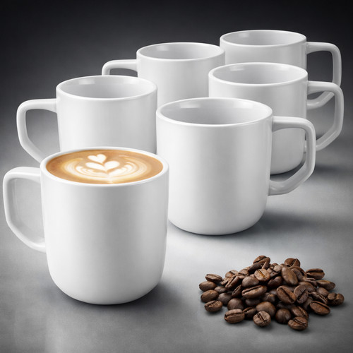 Kaffeetassen 6er set - kaffeetassen,