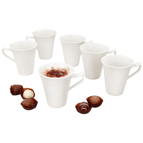 Ivory kaffeebecher 220ml - 6x,