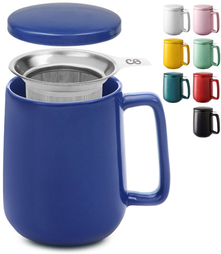 Teetasse mit sieb - mit, und