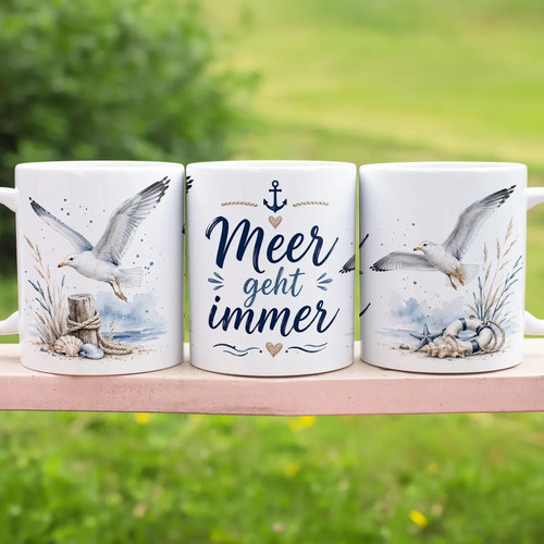 Maritime tasse meer geht - maritime,