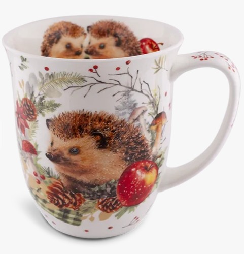 Tasse igel und apfel winter - und,
