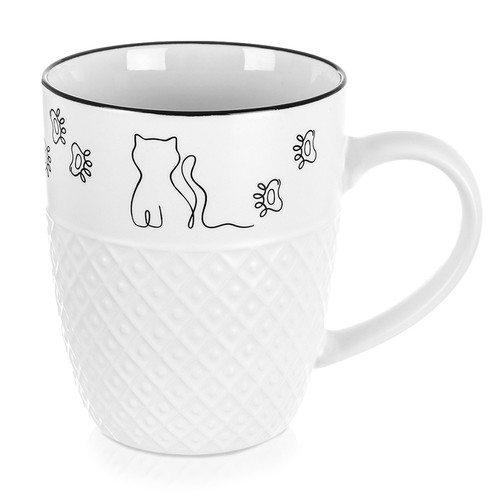Tasse becher porzellan weiß - tasse,