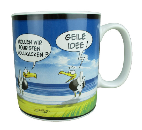 Großer kaffeebecher - großer,