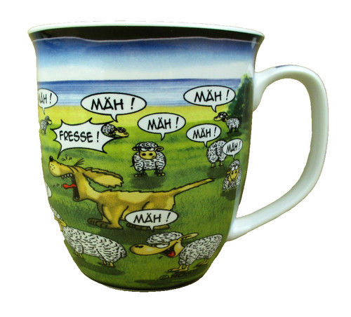 Kaffeebecher hund schafe - hund, &